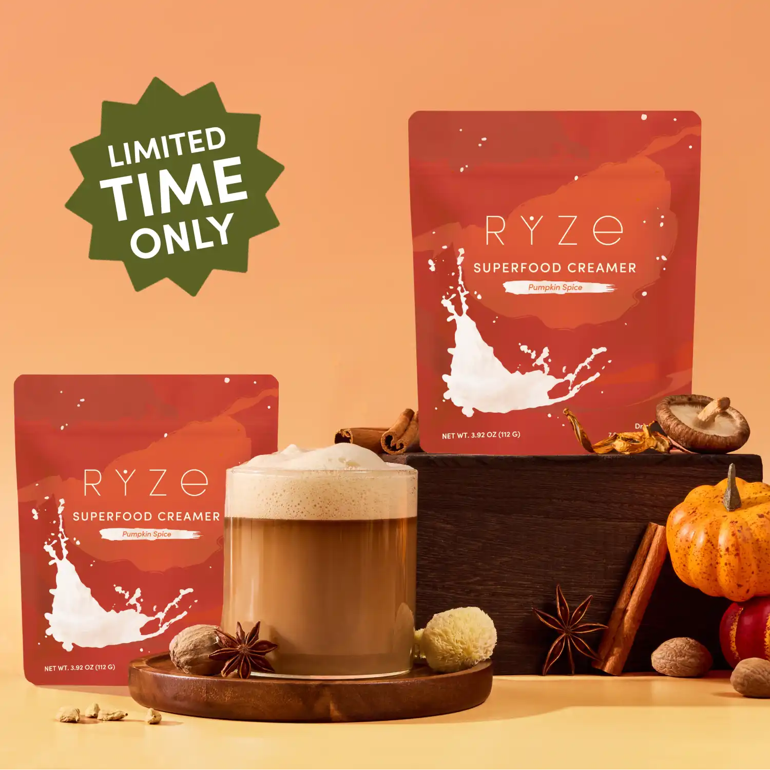 Pumpkin Spice Superfood Creamer Add-On (SPECIAL PRICING) - Active Ready