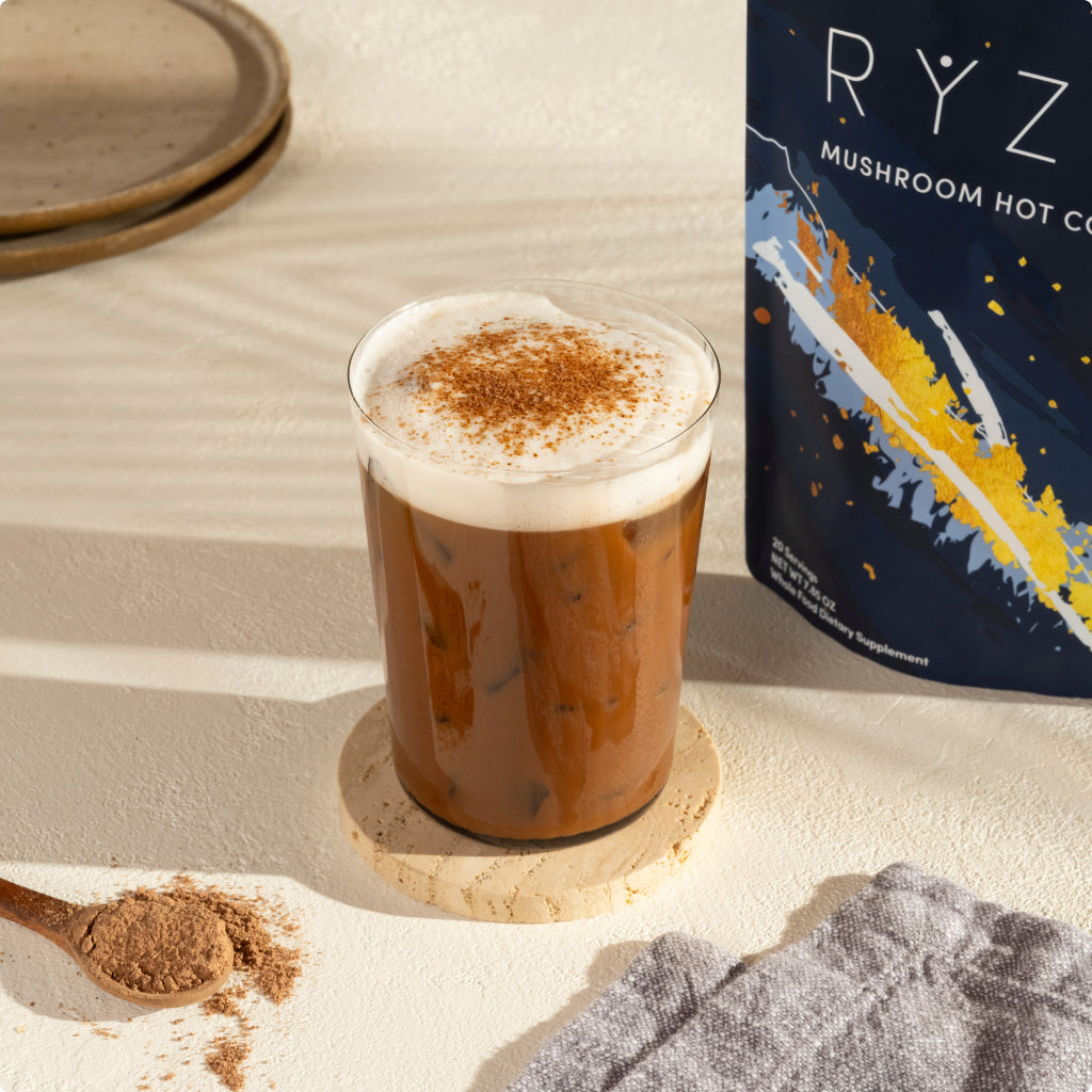 RYZE Nighttime Mushroom Cocoa Starter Bag - Light Storage