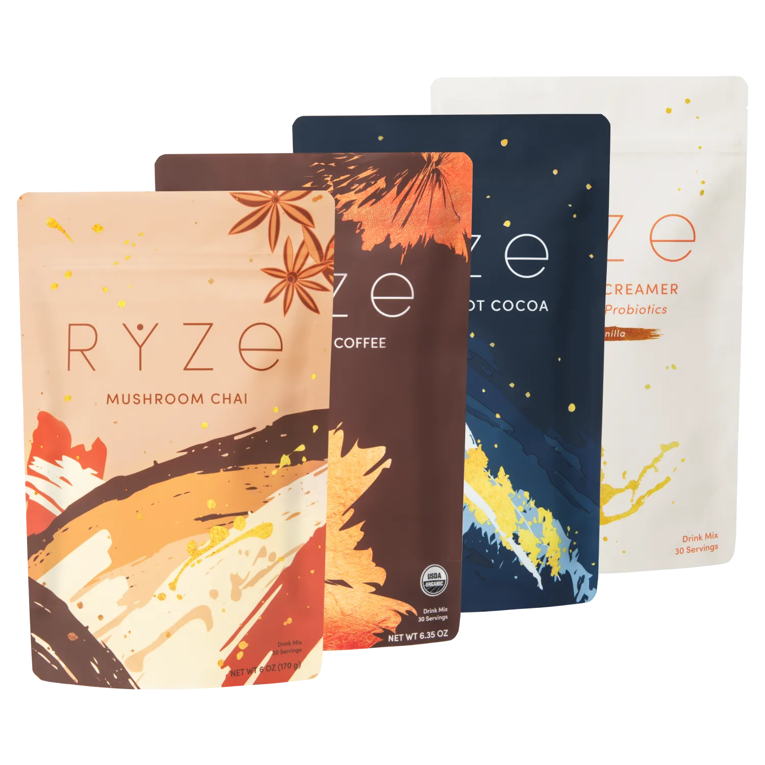 Ultimate Elevate + Unwind Bundle: Chai + Coffee + Cocoa - Simple Edit