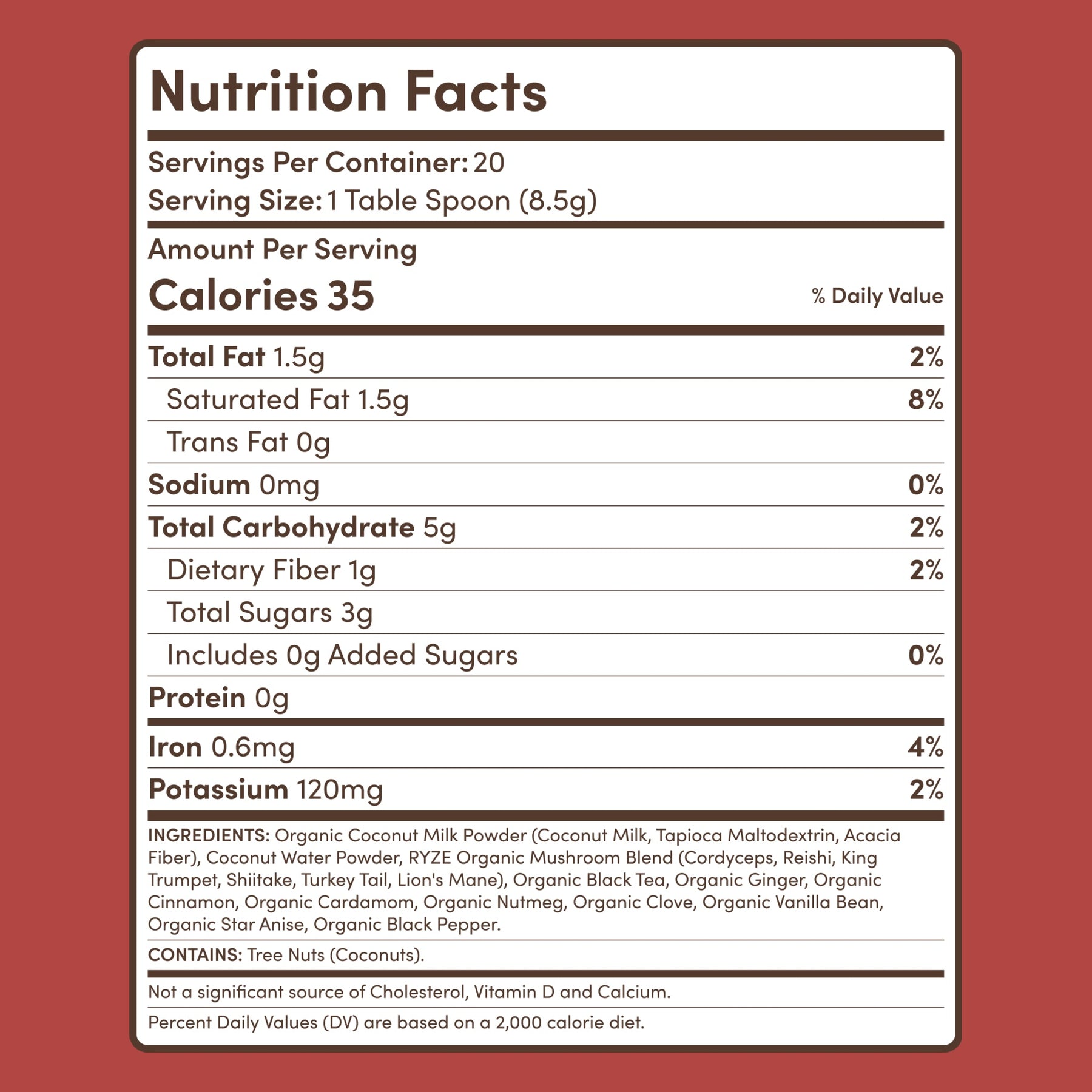 Chai (20 Servings) - Ready Carry