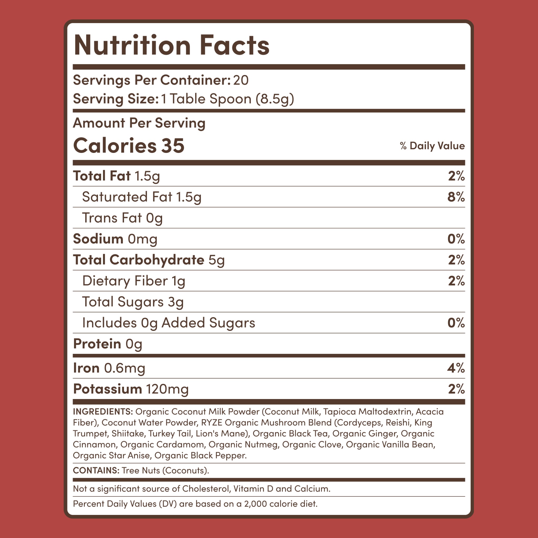 Chai (1 Pack - 20 Servings) - Active Ready