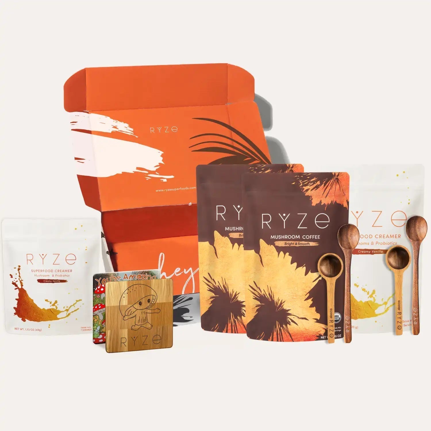 RYZE Starter Gift Set (2 Coffees + 1 Creamer) - Daily Set