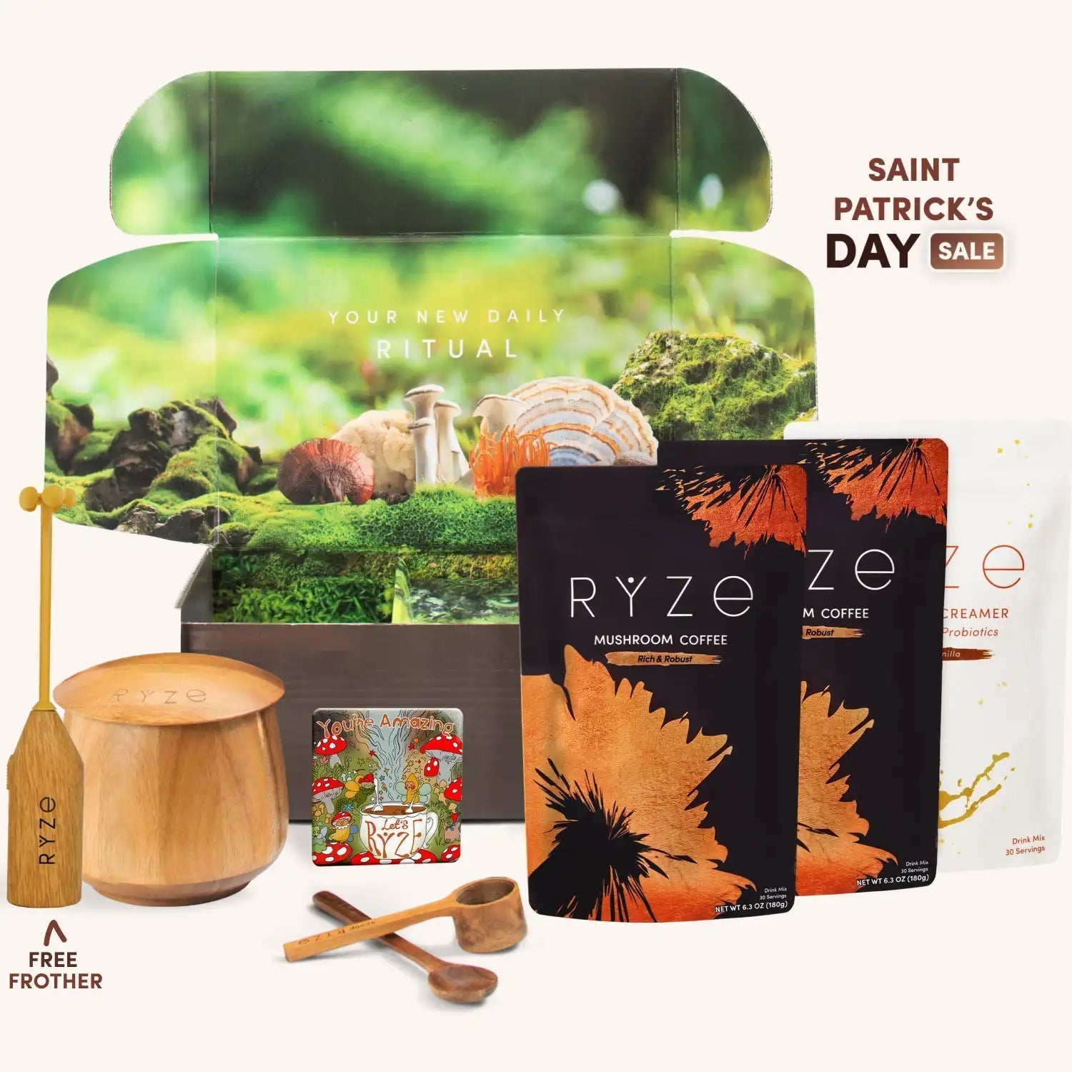 Mushroom Coffee House Blend Ritual Set - Essential Set