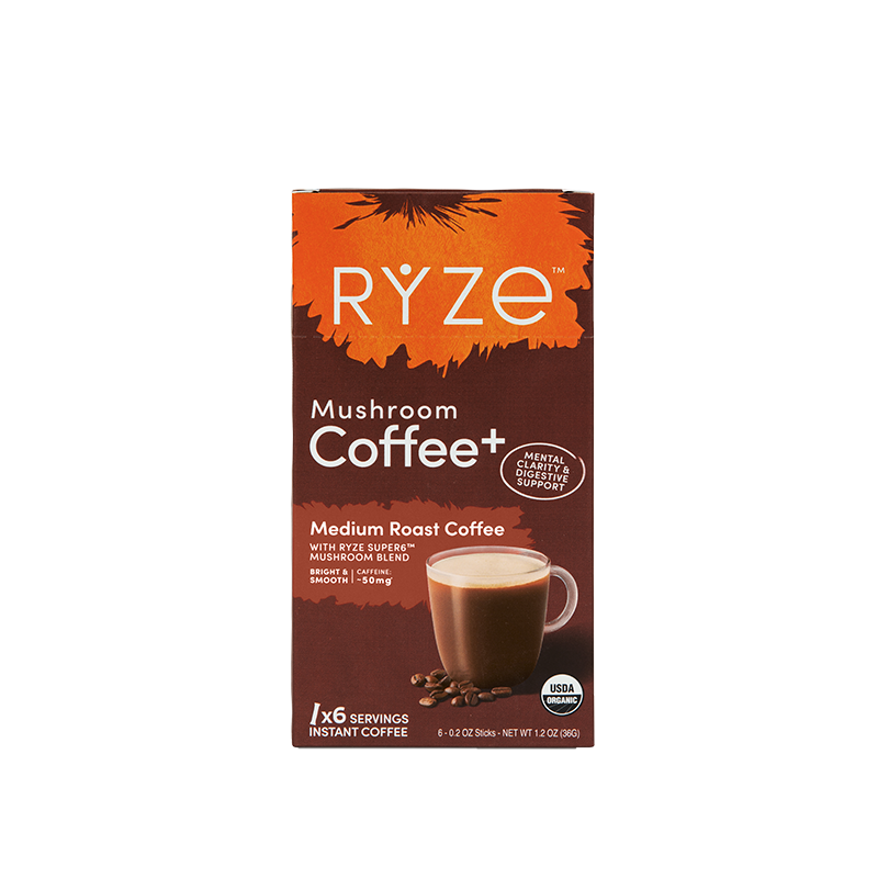 Medium Roast Mushroom Coffee Carton - Soft Pick