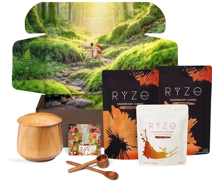 Ryze Dark Roast Ritual Set 3 Month Plan - Ready Routine
