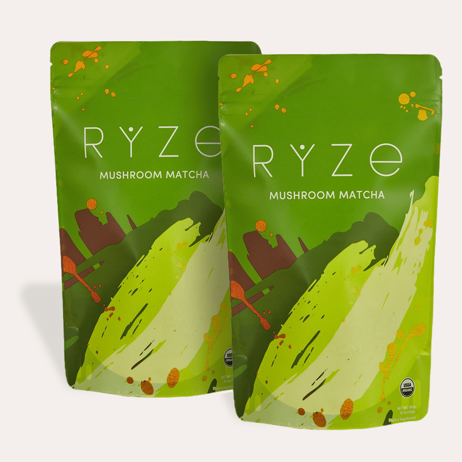 RYZE Organic Matcha Starter Kit (60 servings) - Gift Ready